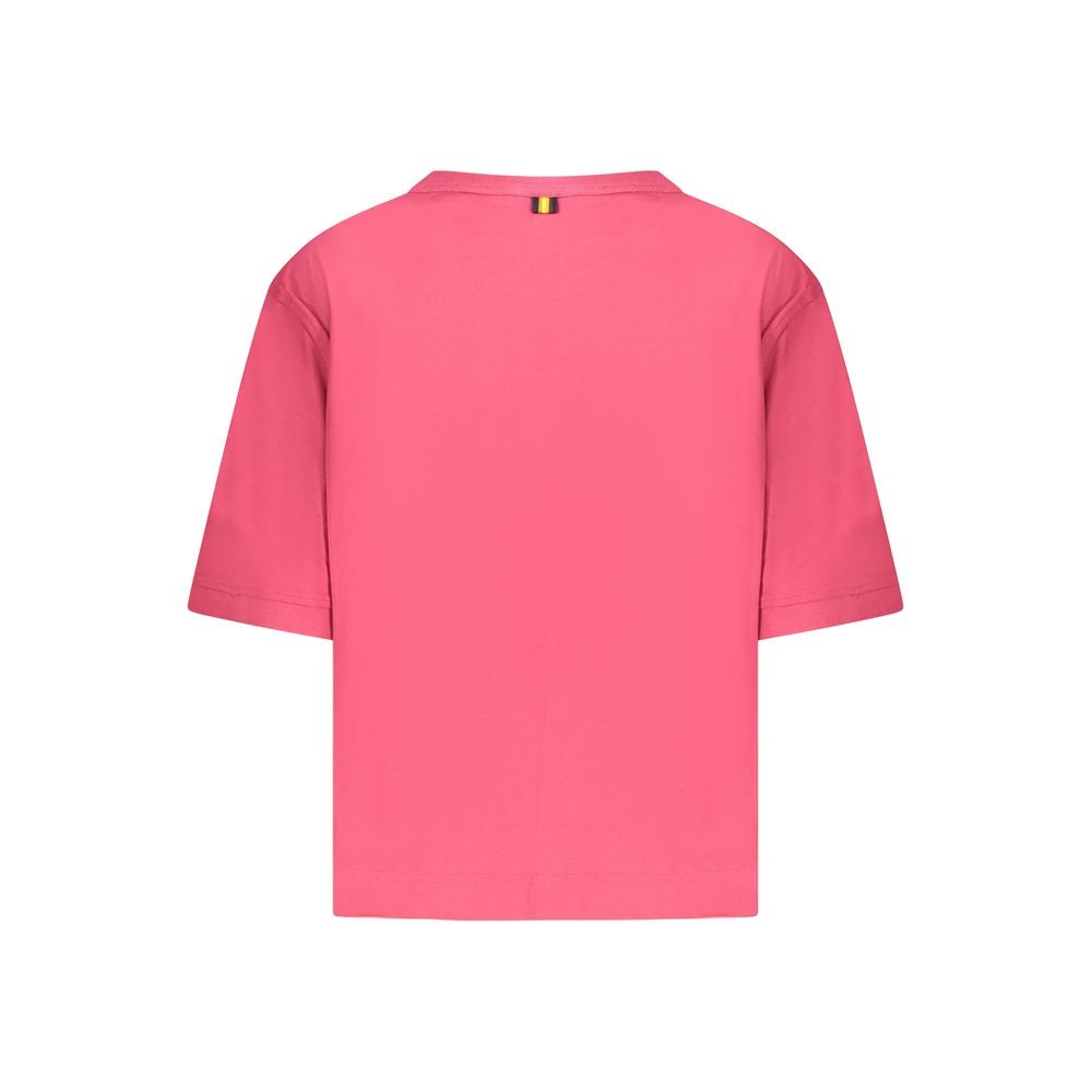 Pink Cotton Women Top