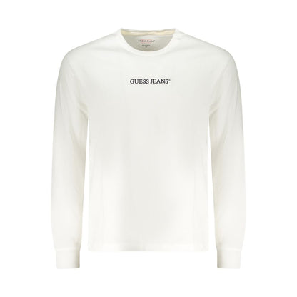 White Cotton Men T-Shirt