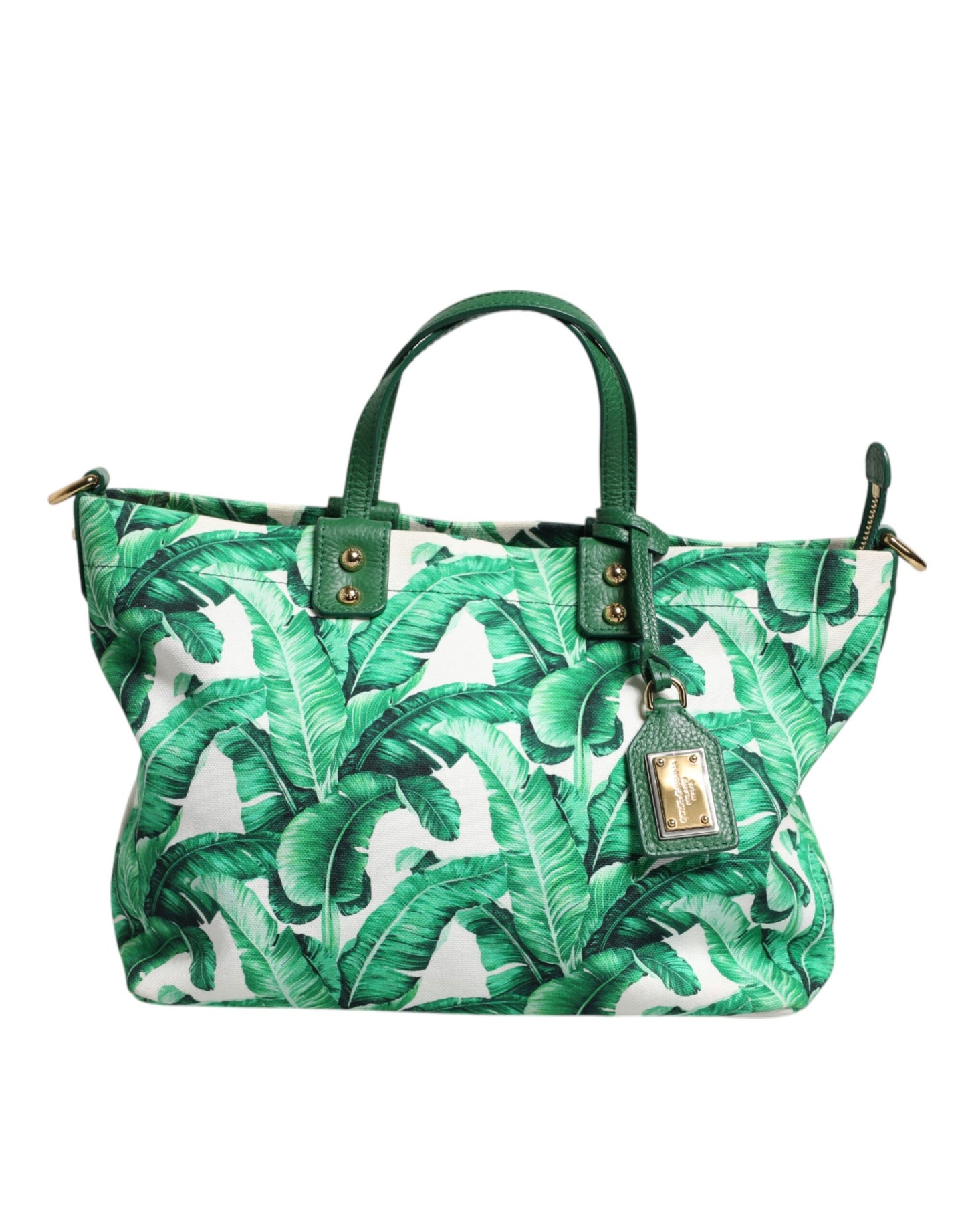 Green Canvas Botanical Garden Women Tote Bag