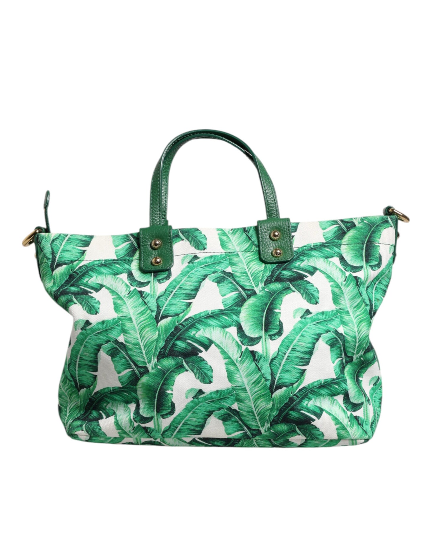 Green Canvas Botanical Garden Women Tote Bag