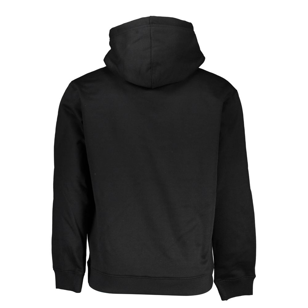 Black Polyester Men Sweater