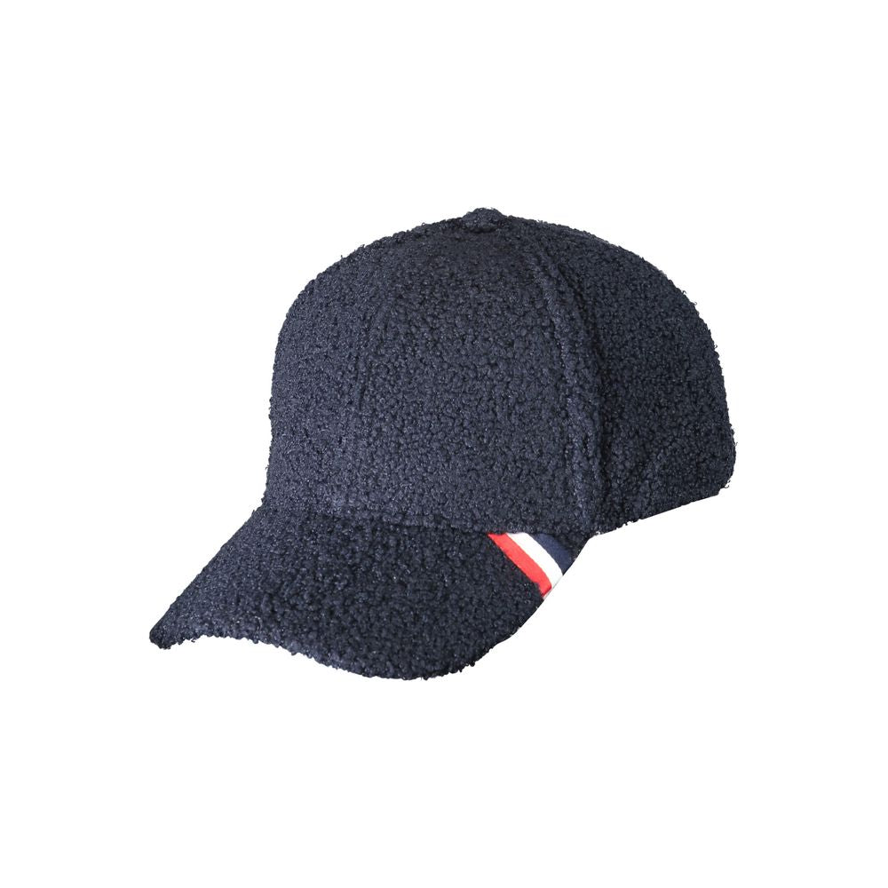 Blue Polyester Men Cap