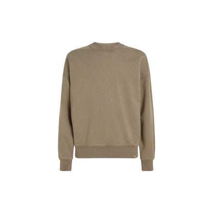 Beige Cotton Sweater