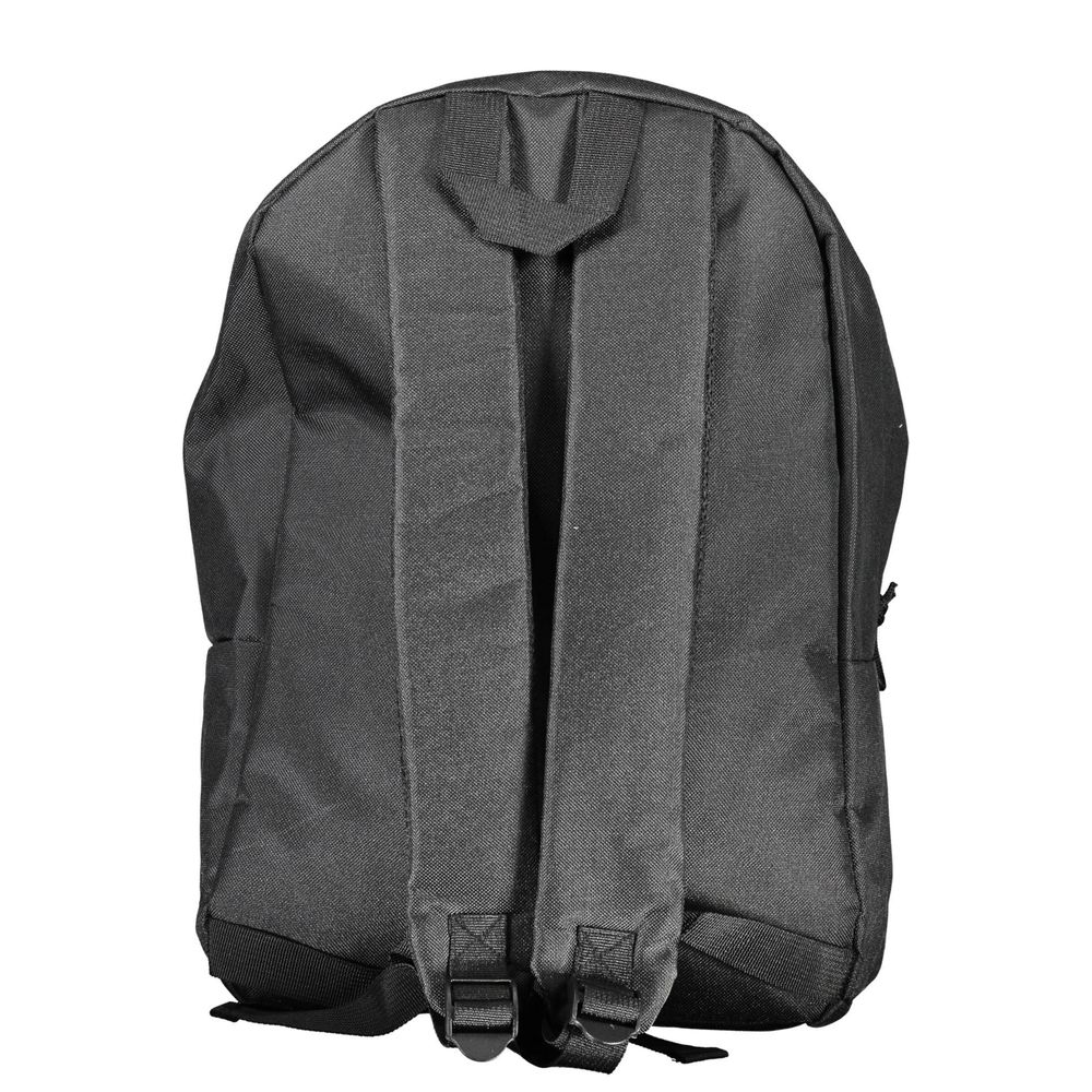 Black Polyester Backpack