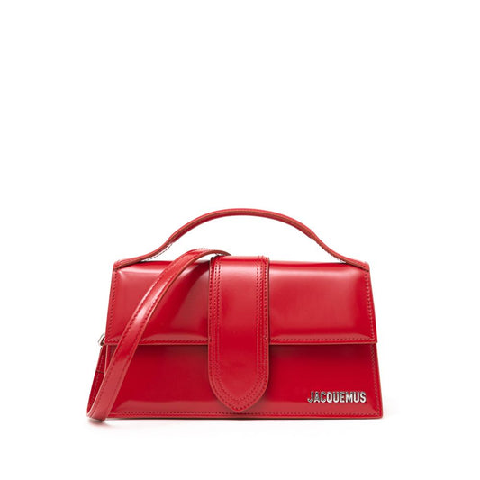 Red Leather Shoulder Bag