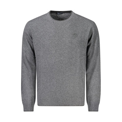 Gray Wool Mens Sweater