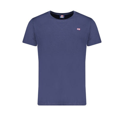 Blue Cotton T-Shirt