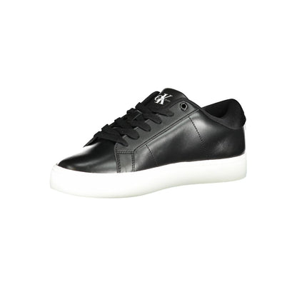 Black Polyethylene Women Sneaker