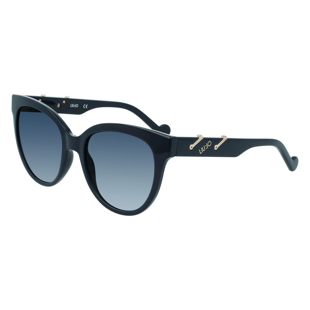 Blue Injected Sunglasses