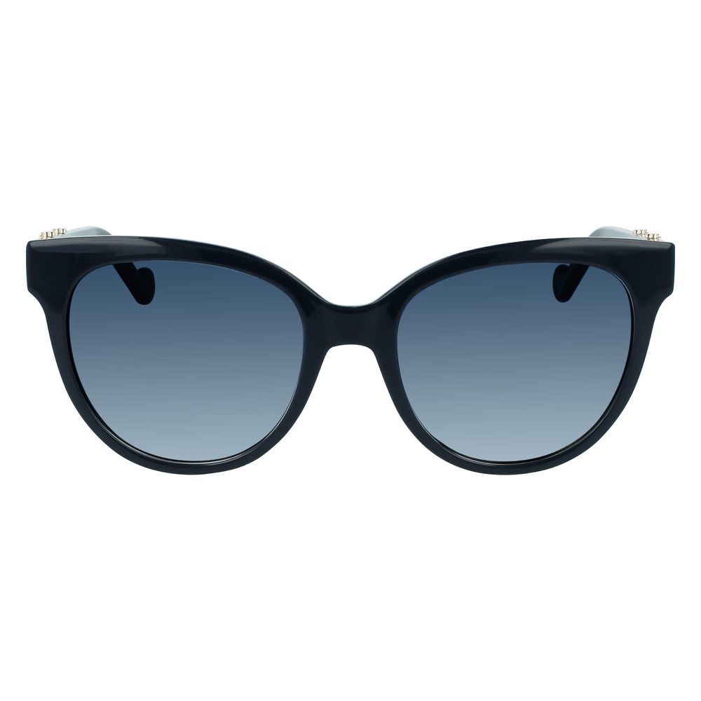 Blue Injected Sunglasses