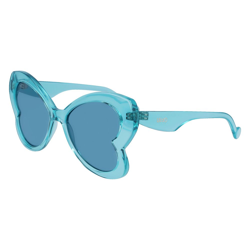 Blue Injected Sunglasses