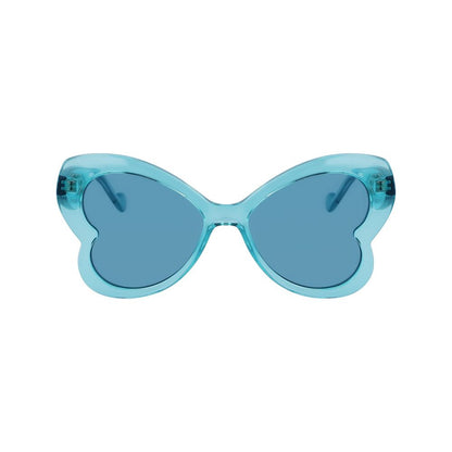 Blue Injected Sunglasses