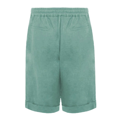 Green Linen Short