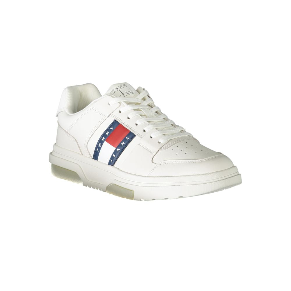 White Leather Men Sneaker