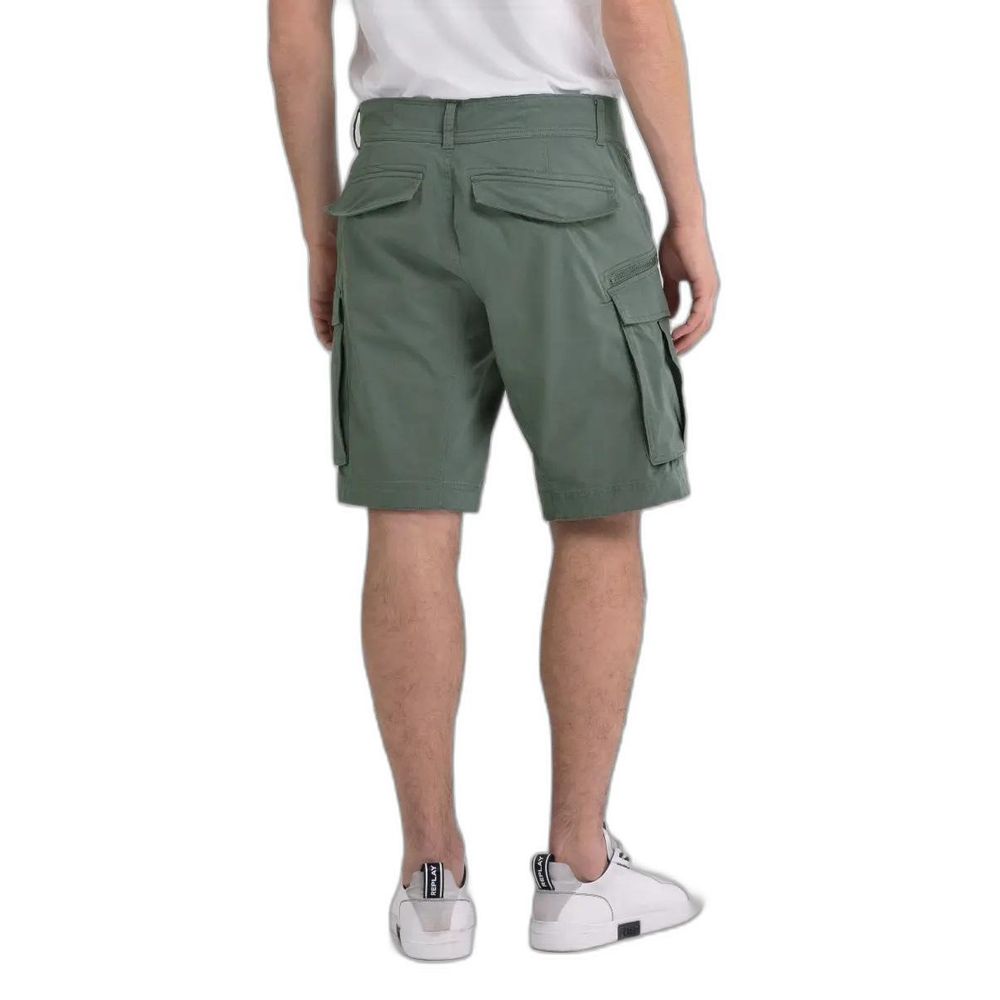 Green Cotton Short