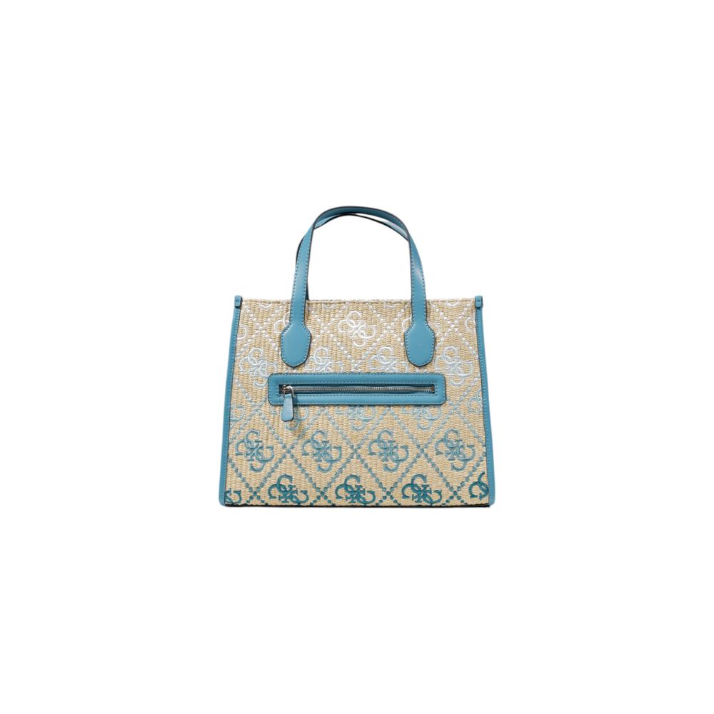 Turquoise Polypropylene Handbag