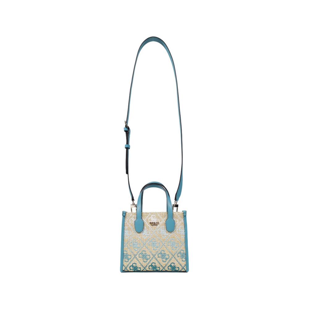 Turquoise Polypropylene Handbag