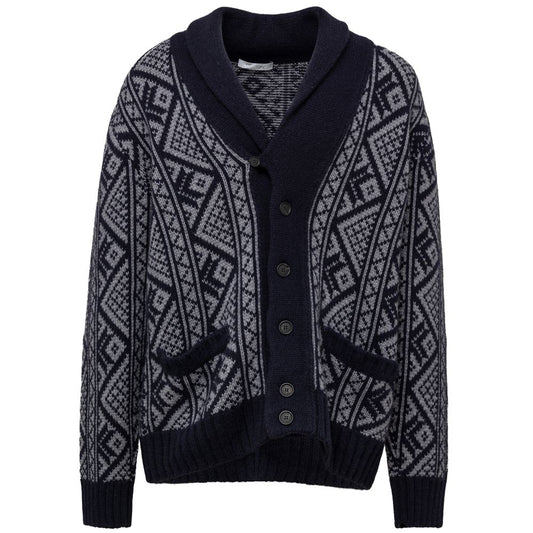 Bicolor Cashemere Cardigan