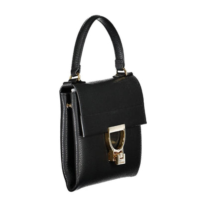 Black Leather Women Handbag