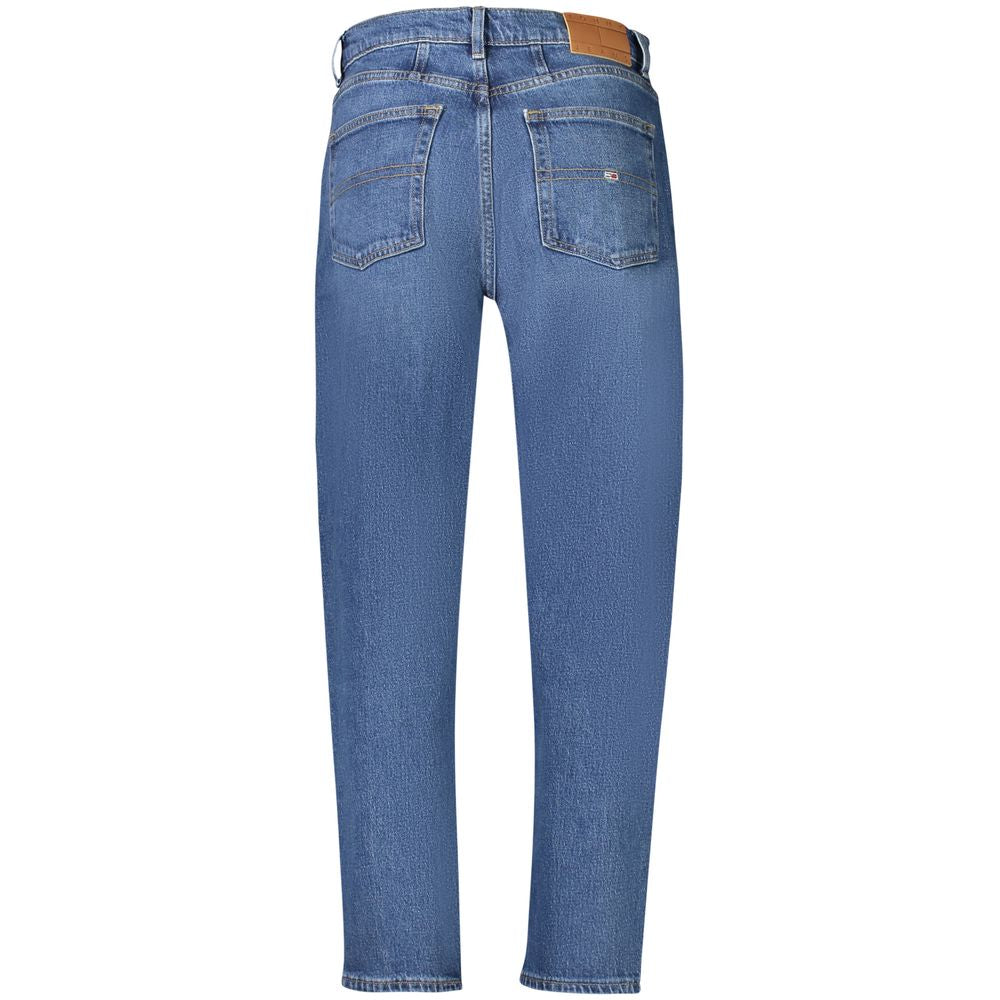 Blue Cotton Women Jeans