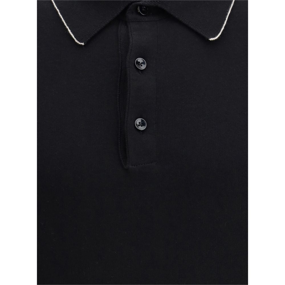 Long-sleeved Polo Shirt