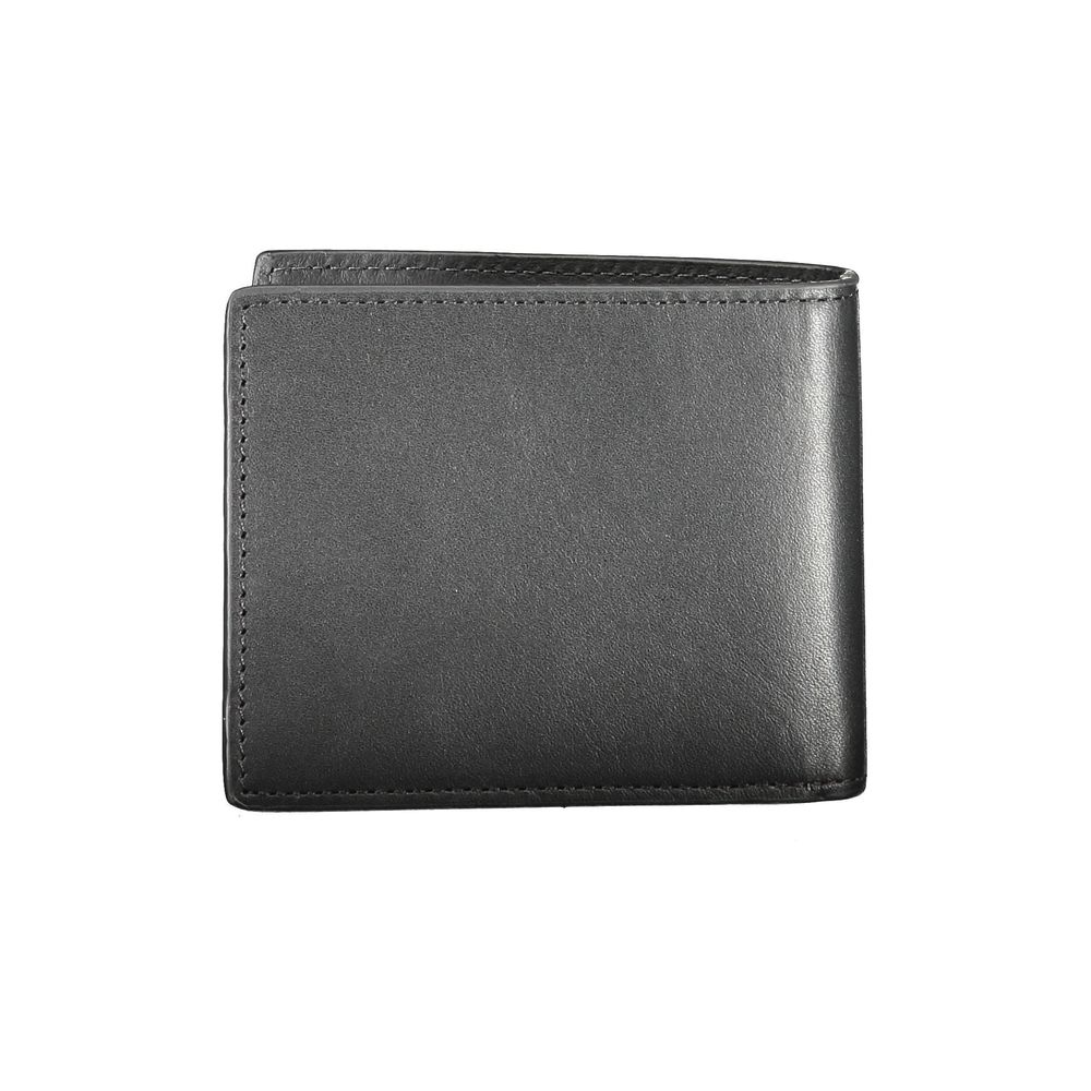 Black Leather Men Wallet