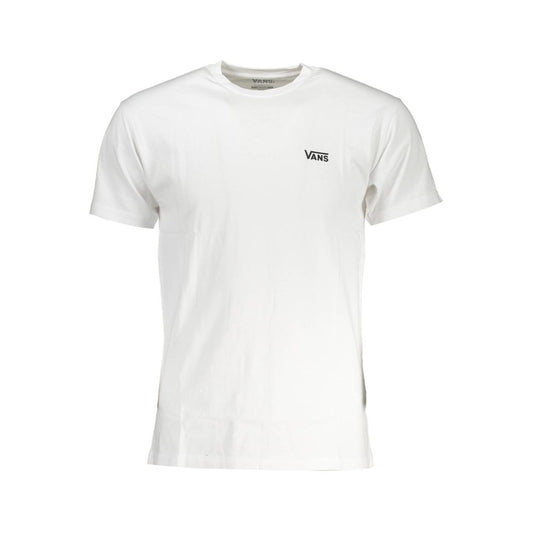 White Cotton Men T-Shirt