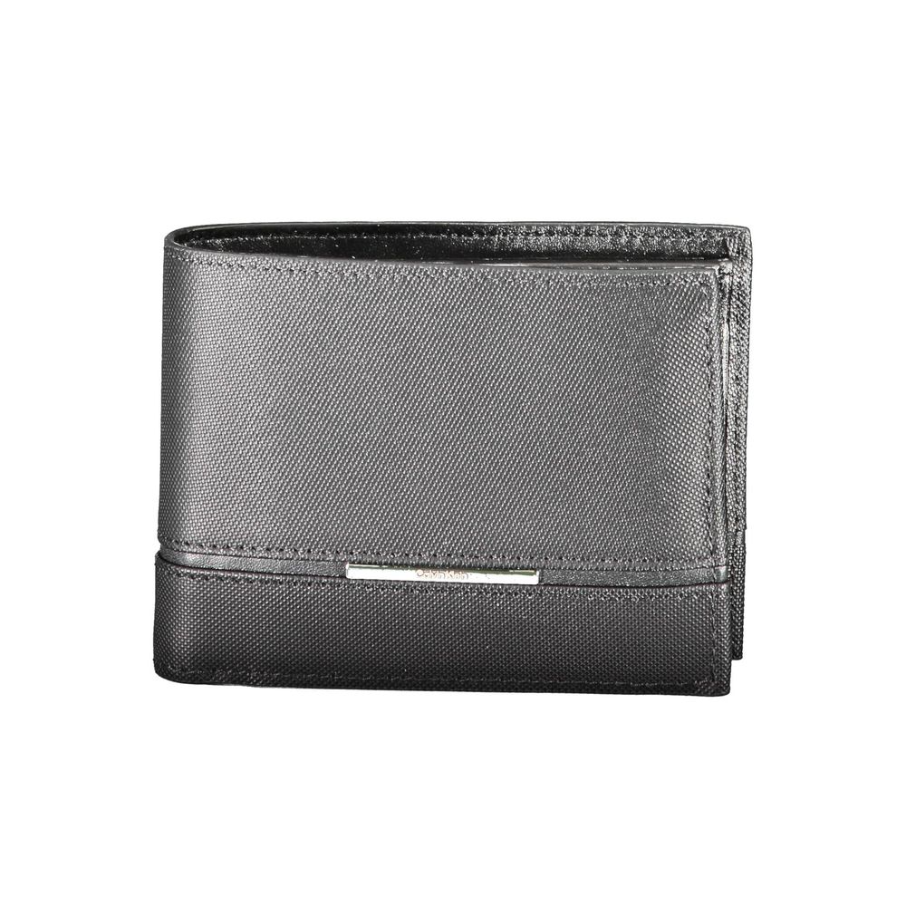 Black Leather Men Wallet