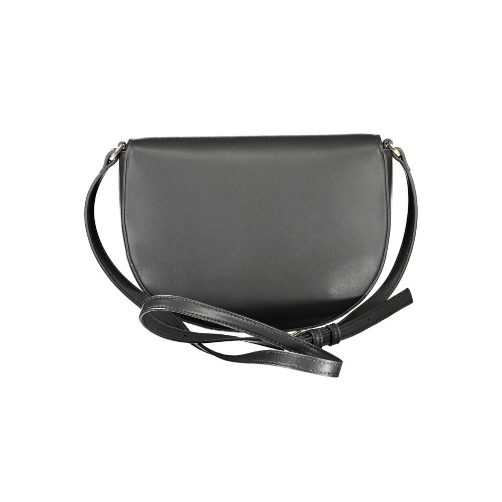 Black Polyester Womens Handbag