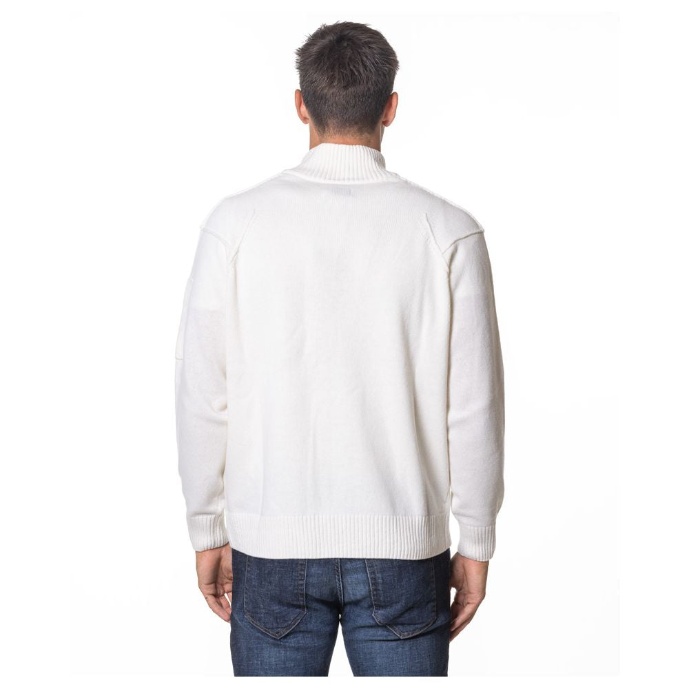 White Wool Sweater