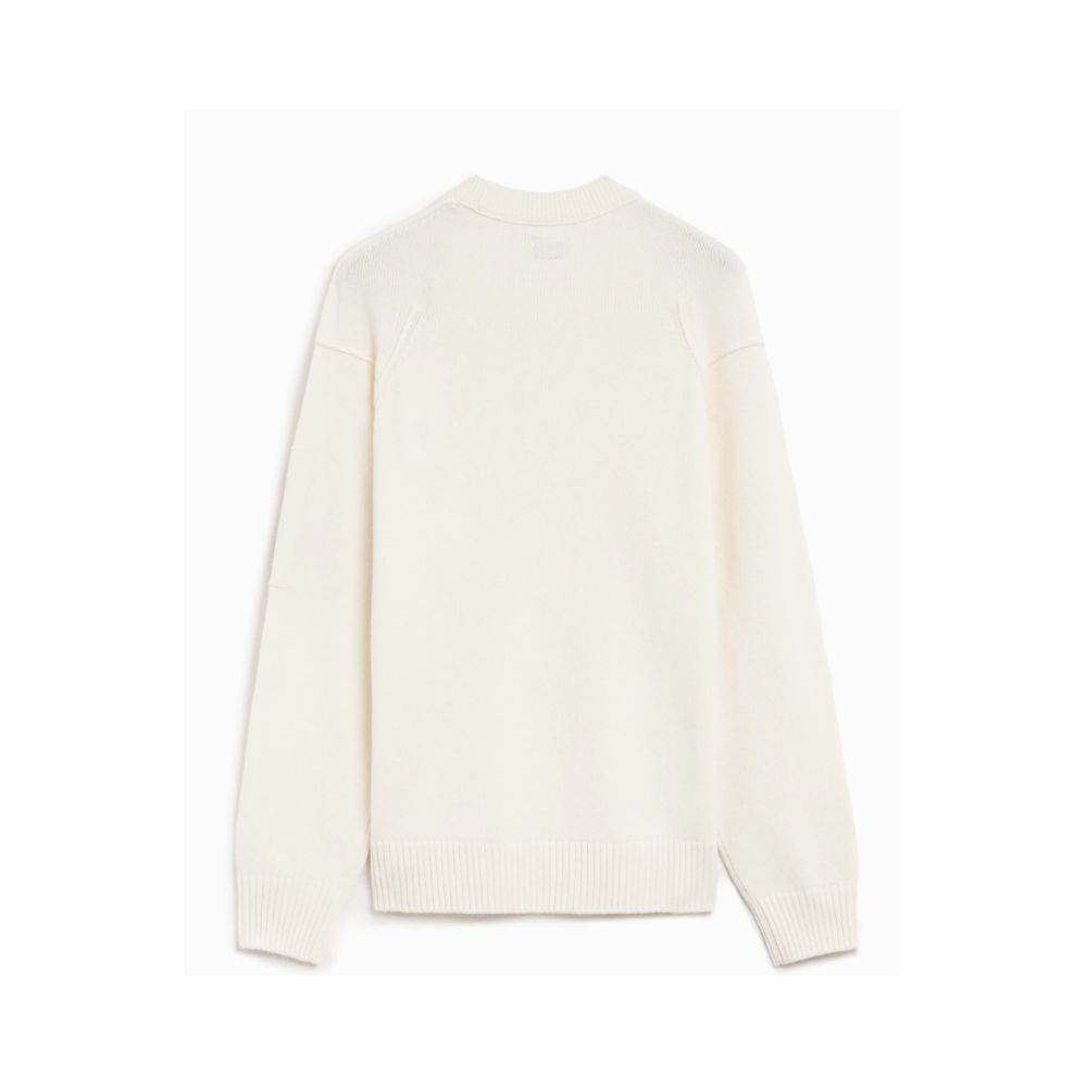 White Wool Sweater