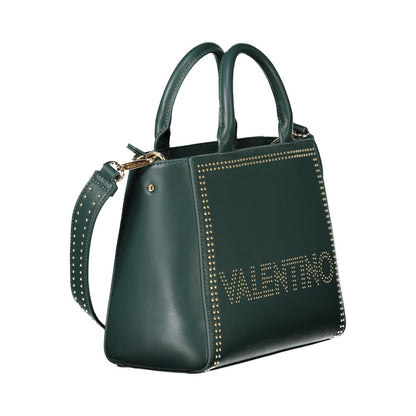 Green Polyethylene Women Handbag