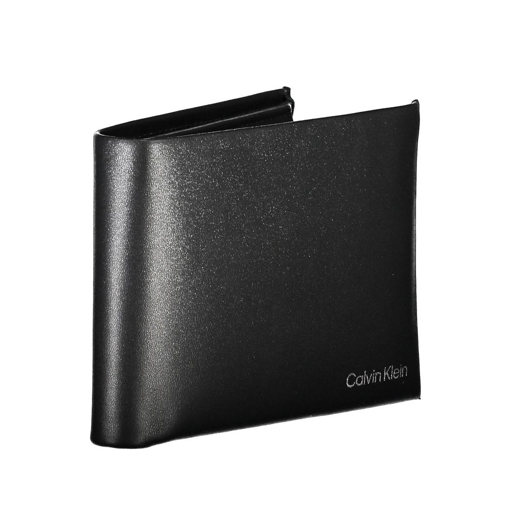 Black Leather Men Wallet