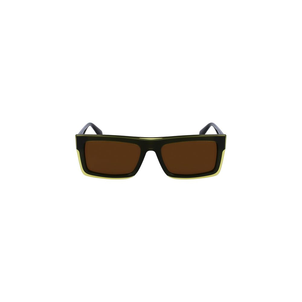 Yellow PLASTICA INIETTATA Sunglasses