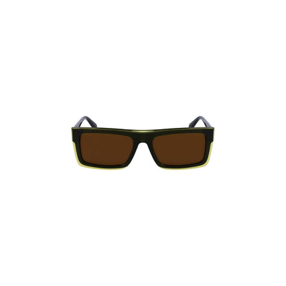 Yellow PLASTICA INIETTATA Sunglasses