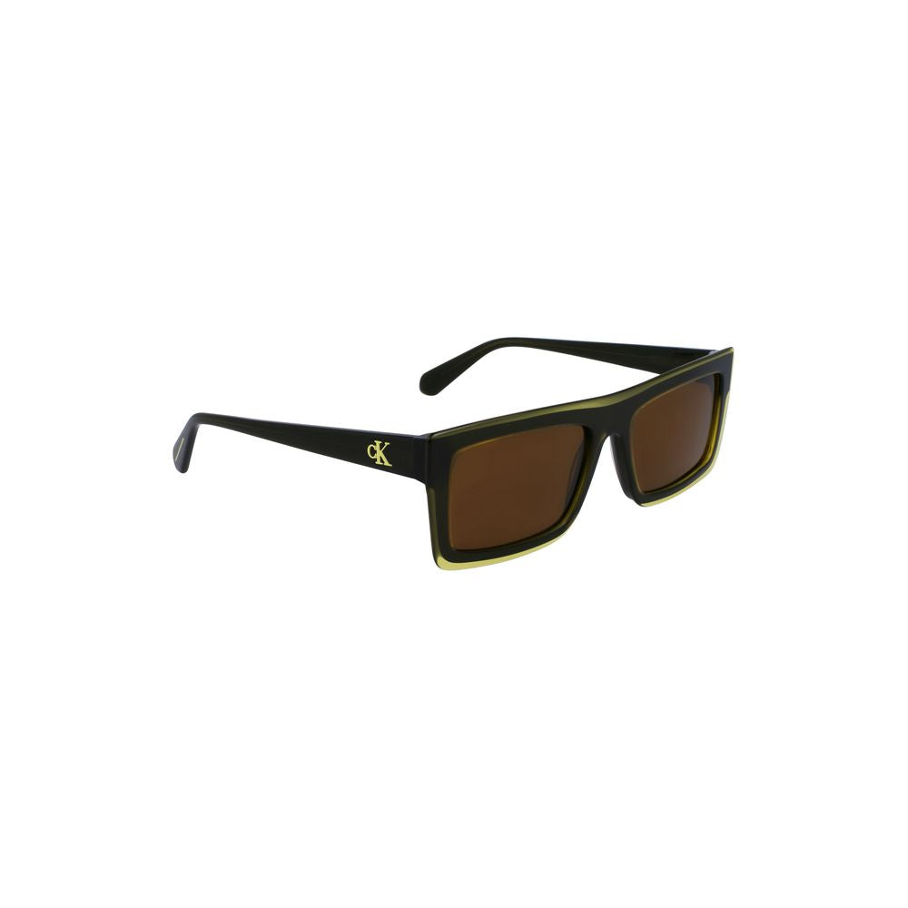 Yellow PLASTICA INIETTATA Sunglasses