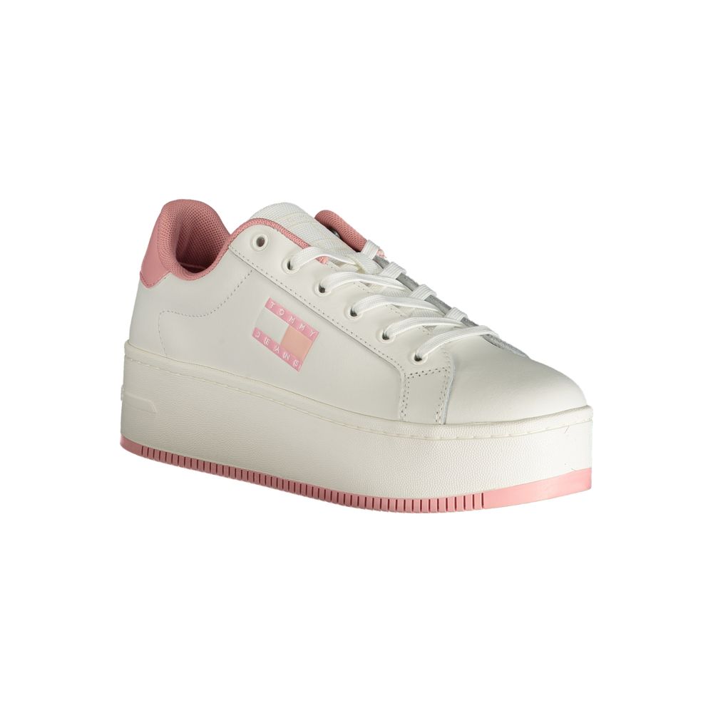 Pink Polyester Sneaker