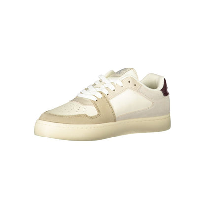 Beige Polyester Men Sneaker