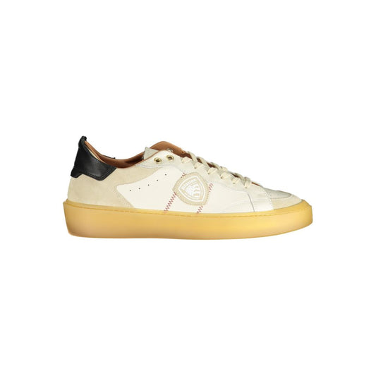 White Leather Men Sneaker