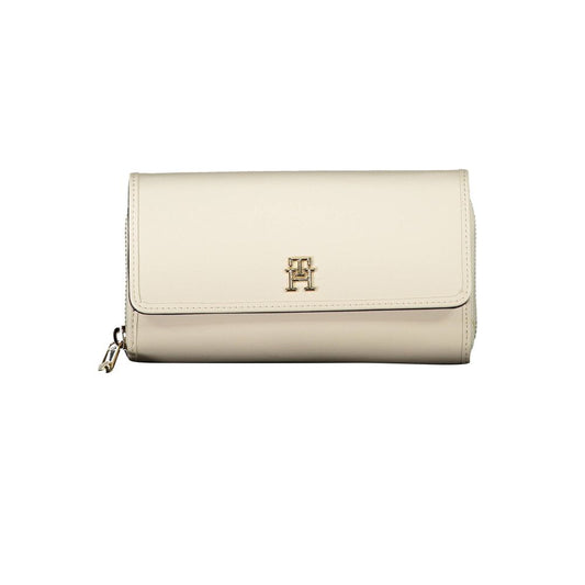 White Polyethylene Women Wallet