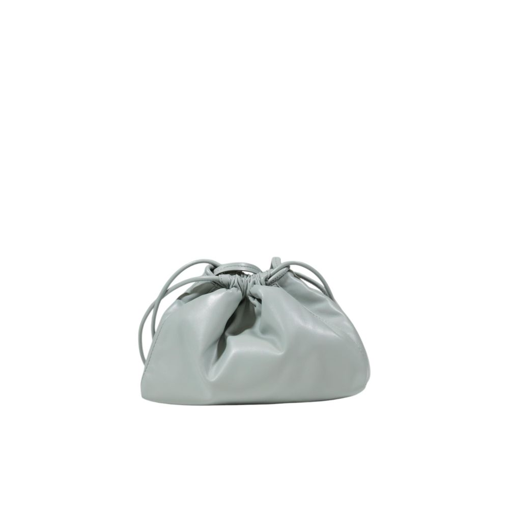 Gray Recycled Polyester Handbag