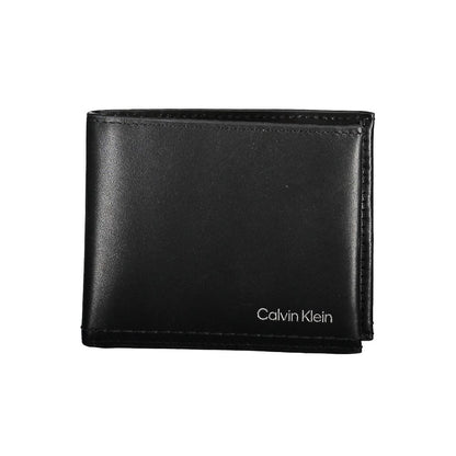 Black Leather Men Wallet