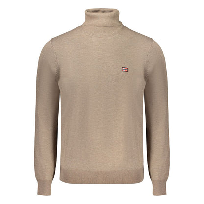 Brown Polyester Sweater